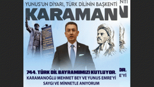 CHP KARAMAN MİLLETVEKİLİ AV. İSMAİL ATAKAN ÜNVER'İN 744'ÜNCÜ 