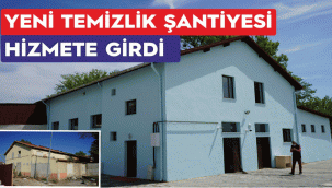 Lüleburgaz’a yeni temizlik şantiye binası