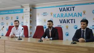 AK Parti Karaman İl Gençlik Kolları Yönetim Kurulu Listesi