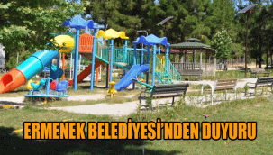 ERMENEK BELEDİYESİ’NDEN DUYURU