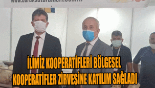 İLİMİZ KOOPERATİFLERİ BÖLGESEL KOOPERATİFLER ZİRVESİNE KATILIM SAĞLADI