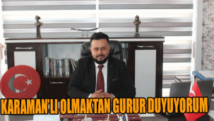 Karaman Medya Basın Birliği Başkanı Faruk Oflaz, Karaman'ın il oluşunun  32. yıl dönümü dolayısıyla kutlama mesajı yayımladı.