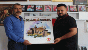 KARAMAN MEDYA BASIN BİRLİĞİNDEN BABALAR GÜNÜNDE ANLAMLI ZİYARET