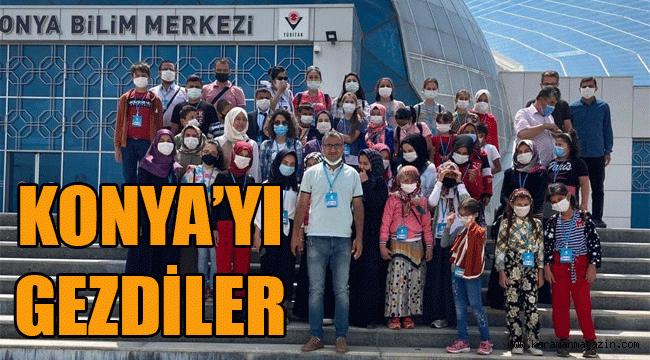 Köyde Öğrenim Gören Öğrencilere Konya Gezisi