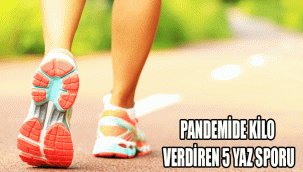 PANDEMİDE KİLO VERDİREN 5 YAZ SPORU