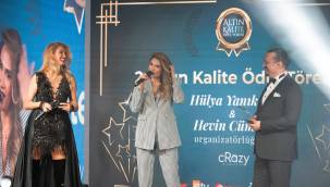 Hülya Yanıkdağ ve Hevin Cümsen farkı İle 3. Altın kalite ödül töreni gümbür gümbür geliyor.