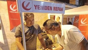 Yeniden Refah Partisi Üye Kabul Standı Açtı