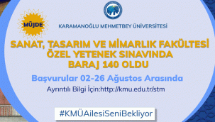 ÖZEL YETENEK SINAVINDA BARAJ PUANI 140 OLDU