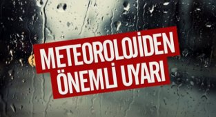 Gök Gürültülü Sağanak Yağışlara Dikkat!