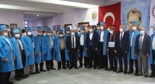 İLİN AHİSİ KAFTANINI BAŞKAN KALAYCI’NIN ELİNDEN GİYDİ