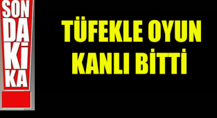 Karaman'da 12 yaşındaki çocuk tüfekle oynarken amcasının oğlunu vurdu.