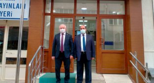 REKTÖR NAMIK AK’TAN İL MÜFTÜSÜ FARUK GÜRBÜZ'E ZİYARET