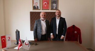 Türk Kızılay Genel Başkanı Dr. Kerem Kınık Türk Kızılay Karaman Şubesini ziyaret etti.