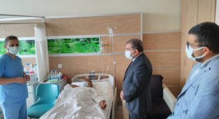 Vali Işık’tan Geçmiş Olsun Ziyareti
