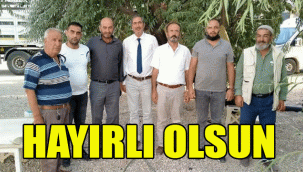 Yeniden Refah Partisi Karaman İl teşkilatından DP’ye hayırlı olsun ziyarette bulundu.
