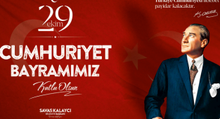 BAŞKAN KALAYCI’NIN 29 EKİM CUMHURİYET BAYRAMI MESAJI