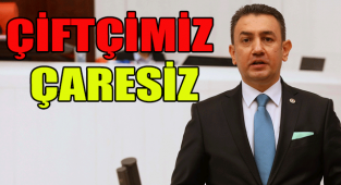 ÇİFTÇİMİZ ÇARESİZ