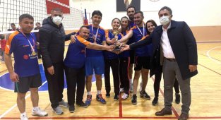CUMHURİYET KUPASI VOLEYBOL TURNUVASI SONA ERDİ