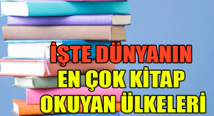 İŞTE DÜNYANIN EN ÇOK KİTAP OKUYAN ÜLKELERİ