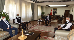Jandarma Genel Komutanlığı İstihbarat Daire Başkanı İnan’dan Vali Işık’a Ziyaret