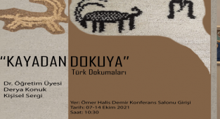'KAYADAN DOKUYA' TÜRK DOKUMALARI KİŞİSEL SERGİSİ DÜZENLENECEK