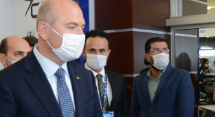 SÜLEYMAN SOYLU ASKERİ RADAR VE SINIR GÜVENLİĞİ ZİRVESİ’NE KATILDI