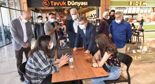 Vali Işık Denetimlerini Sürdürüyor