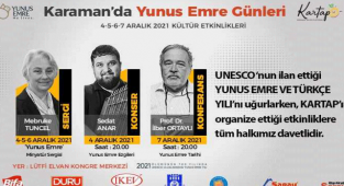 KARAMAN'DA YUNUS EMRE GÜNLERİ