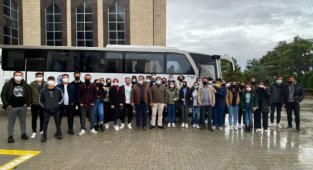 KMÜ ÖĞRENCİLERİ KONTV'Yİ ZİYARET ETTİ
