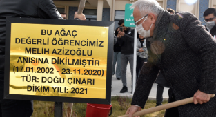 KMÜ ÖĞRENCİSİ MERHUM MELİH AZİZOĞLU DUALARLA ANILDI