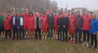 Yeniden Refah Partisinden Karaman Belediyespor’a ziyaret