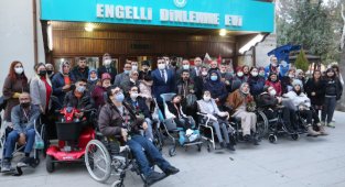 BAŞKAN KALAYCI ENGELLİ ÇOCUKLARLA BULUŞTU