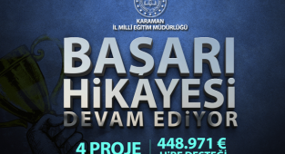 Karaman İl Millî Eğitim Müdürlüğü Başarı Hikâyesine Yenilerini Ekledi