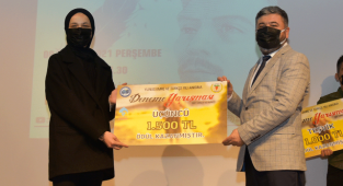 KMÜ’DE DENEME YARIŞMASI İÇİN ÖDÜL TÖRENİ DÜZENLENDİ