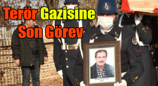 Terör Gazisine Son Görev