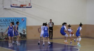 BASKETBOL GRUP MÜSABAKALARI KARAMAN’DA BAŞLADI