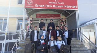 GÖNÜLLÜ ELÇİLER HUZUREVİ SAKİNLERİ İLE BULUŞTU