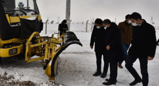 İl Özel İdaresi Karla Mücadele Ekipleri Çalışmalarını Aralıksız Sürdürüyor