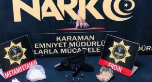 Karaman'da uyuşturucu ticaretinden 1 şüpheli tutuklandı