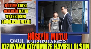 Karaman'ın sevilen ve başarılı avukatlarından Hüseyin Mutlu Kızılyaka İlkoluluna hayırlı olsun.