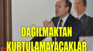 ÖZTÜRK mevcut iktidarın artık dağılma sürecine girdiğini, artık ne yaparlarsa yapsınlar dağılmaktan kurtulamayacaklarını belirtti.