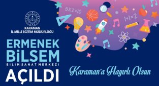 Taşeli Bölgesi’ndeki Öğrencilere Müjde Ermenek’te BİLSEM Açıldı