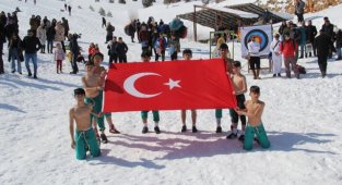Ermenek Kar Festivali Etkinliği Düzenlendi