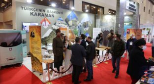 KARAMAN STANDI SON GÜNDE DE ZİYARETÇİ AKININA UĞRADI