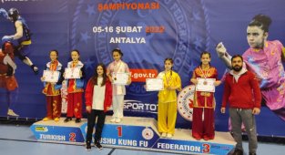 KARAMAN WUSHU KUNG FU TAKIMI ŞAMPİYONADAN BAŞARIYLA DÖNDÜ