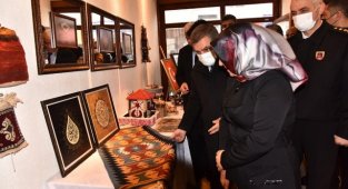 Huzurevi Sakinlerinden ‘Yaşlılar Haftası’ Sergisi