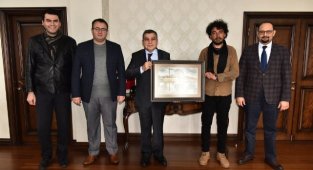 KMÜ Öğretim Üyelerinden Vali Işık'a Ziyaret
