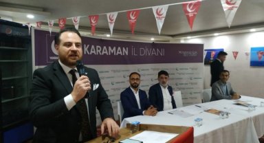 Başkanı TAŞKIRAN; Bizim bazı partiler gibi televizyon kanallarımız, gazetelerimiz yok.