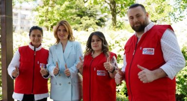 BEGÜM POLAT SMA ÇOCUKLARI DERNEĞİNİN YÜZÜ OLDU