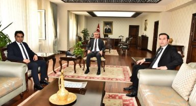 Cumhuriyet Başsavcısı Behçet İşlek ve Adli Yargı Komisyon Başkanı Osman Yılmaz’dan Vali Tuncay Akkoyun’a Hayırlı Olsun Ziyareti